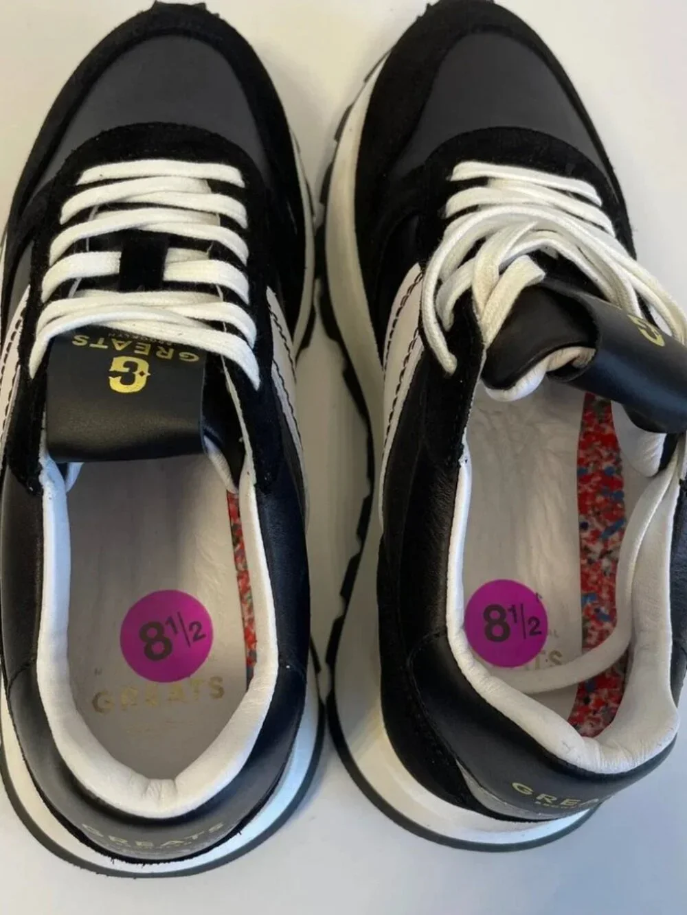 NWOT Greats Greenpoint Runners Black - sz 8.5 Womens